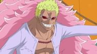 Doflamingo as seen during the anime's Dressrosa arc (Image via Toei Animation)